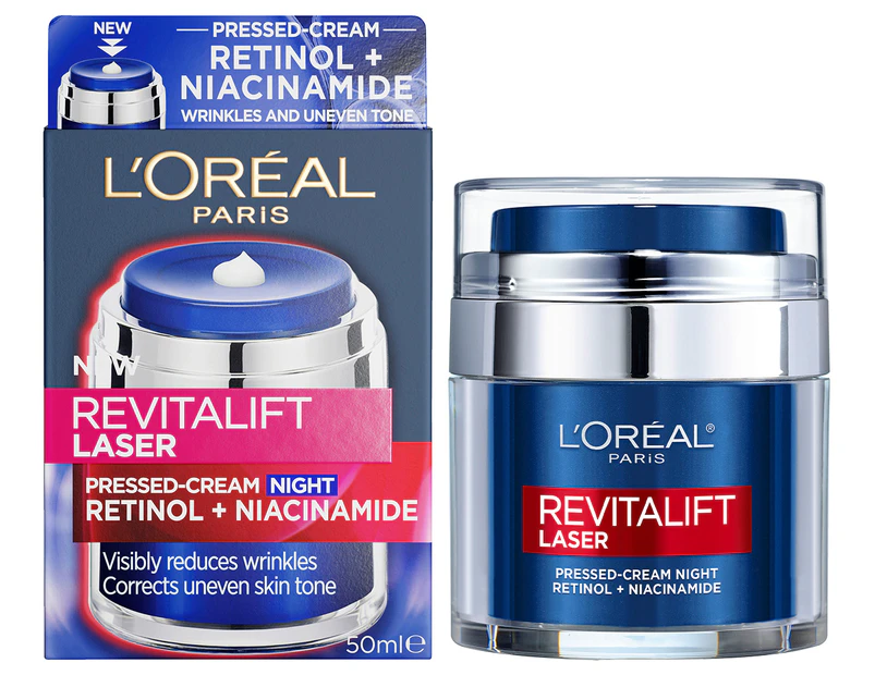 L'Oréal Revitalift Retinol & Niacinamide Pressed Night Cream 50mL