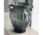 Amphora Glass Vase Ash Large