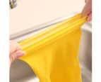 6 Pairs Dishwashing Gloves – Reusable Kitchen Household Rubber Tough Gloves for Cleaning Dish Washing - Yellow, Medium Size