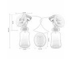 Electric Breast Pump Automatic Milk Suction Double Side Intelligent Baby Feeder