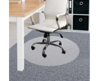 Marlow Chair Mat Round Hard Floor Protectors PVC Home Office Room Mats 120CM Dia