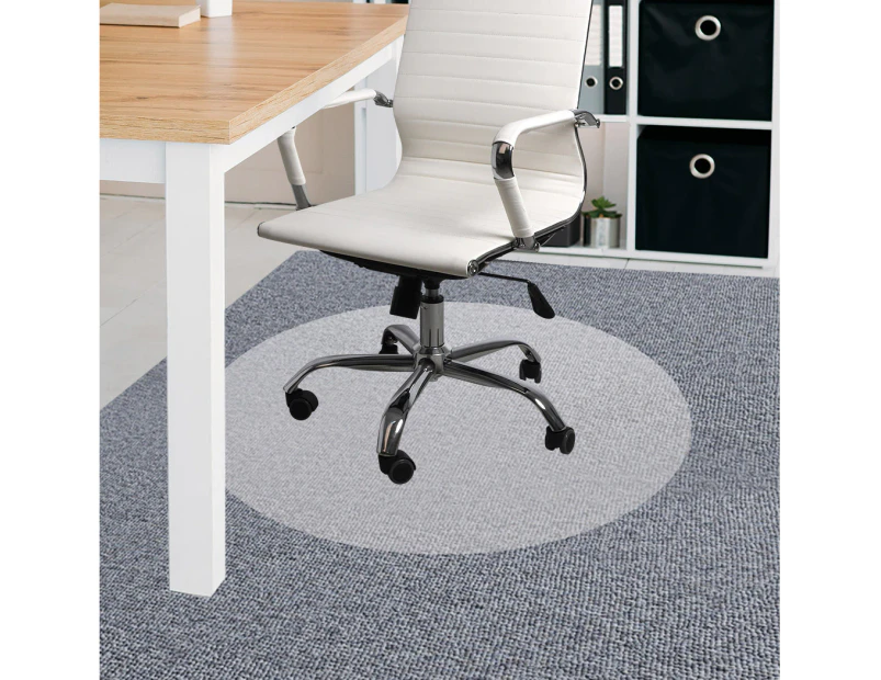 Marlow Chair Mat Round Hard Floor Protectors PVC Home Office Room Mats 120CM Dia