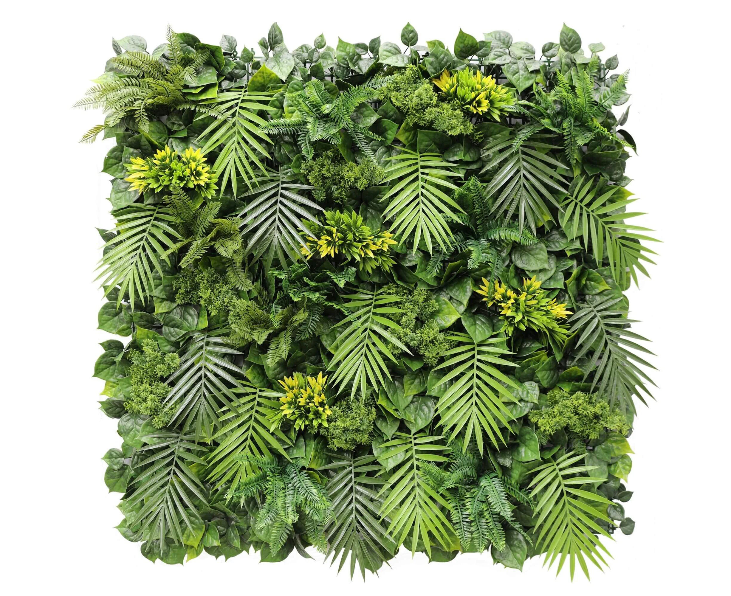 Luxury Hawaiian Sunrise Vertical Garden/Green Wall UV Resistant 1m X 1m