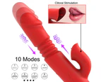 Miraco Rabbit Vibrator Licking  G-Spot Thrusting Rotation Dildo