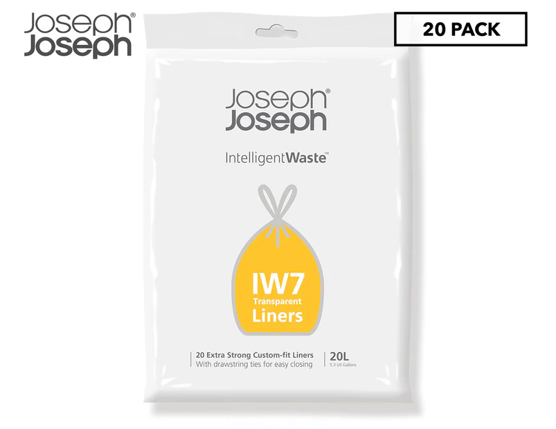 Joseph Joseph 20L IW7 General Waste Liners 20pk