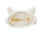 TRIXIE Nelli cozy shelter - 34 x 23 x 55 cm - White and taupe - For cats - CATCH