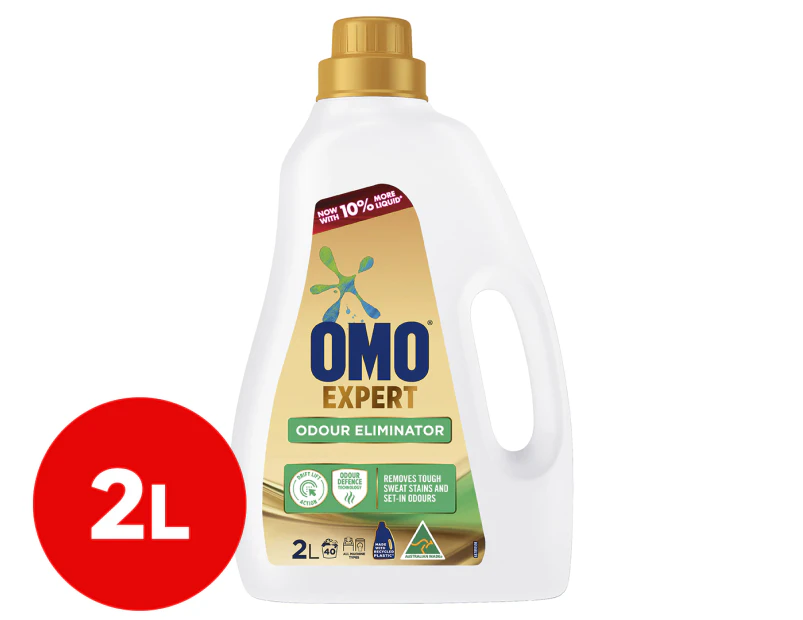OMO Expert Odour Eliminator Front & Top Loader Laundry Liquid 2L
