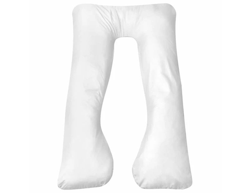 vidaXL Pregnancy Pillow 90x145 cm White