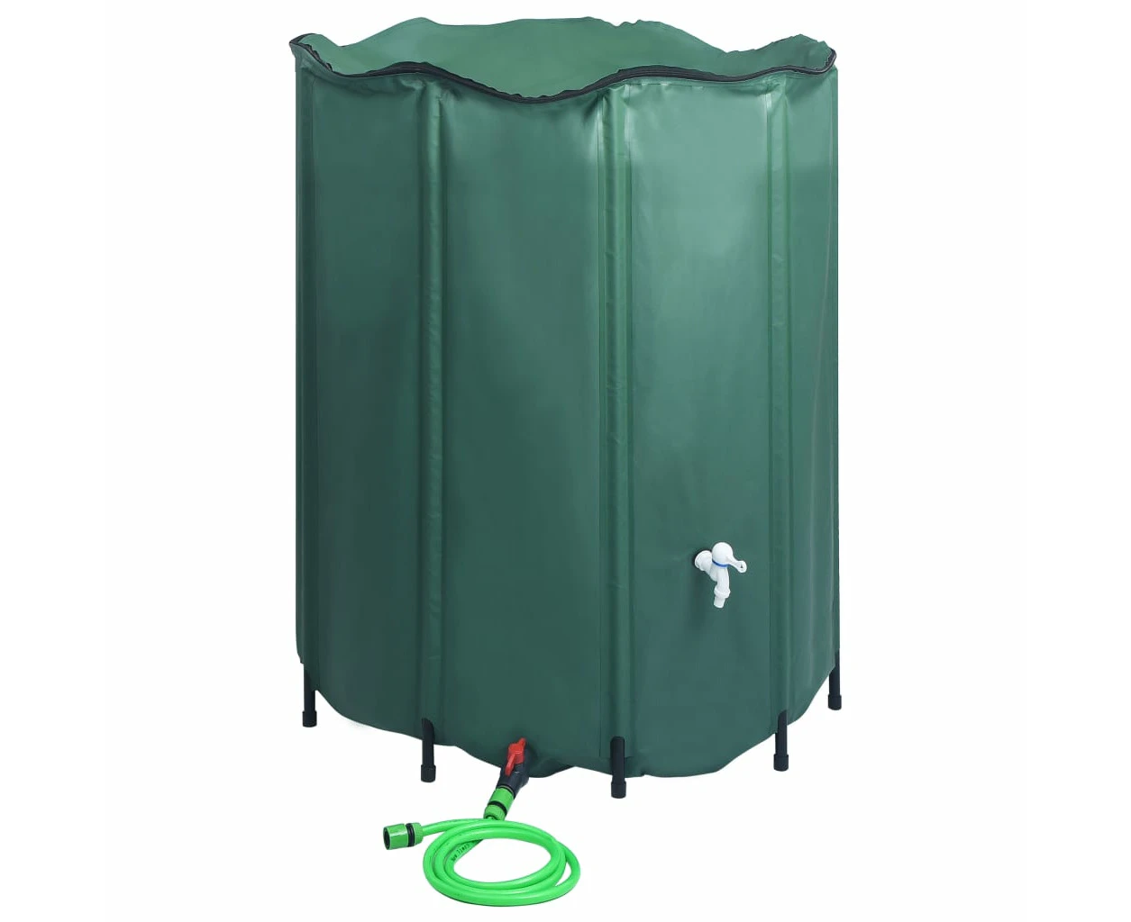 vidaXL Collapsible Rain Water Tank with Spigot 1000 L