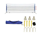 Badminton Net Set With Shuttlecocks