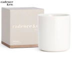 Cadence & Co. 300g Balance: Teak & Tobacco Overture Scented Candle