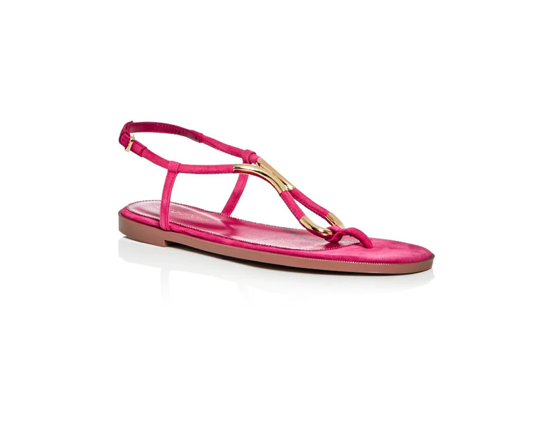 Sergio Rossi Women's Sandals & Flip Flops Slingback Sandals - Color: Royal Electric Pink
