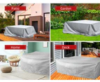 Marlow Outdoor Furniture Cover Waterproof Garden Patio Rain UV Protector 242cM