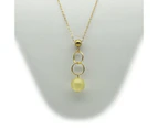 Georgiadis Agate Ring Charm Pendant Necklace