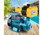 Giantz Peripheral Water Pump Garden Boiler Car Wash Electric Irrigation QB60 Yellow