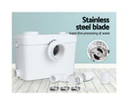 Giantz Water Pump Macerator Sewerage Pressure Pumps Marine Toilet Waste Disposal Laundry