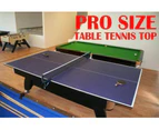8FT Pool Table Net Pockets Billiards Snooker Table 25mm Table Top With Full Size 19mm Table Tennis Top