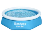 Bestway 2.44m Fast Set Fill & Rise Pool Set - 61cm