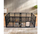 Pawz Pet Playpen Folding Dog Plastic Puppy Exercise Enclosure Fence 6 Panels