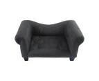 Charlie's Luxe Pet sofa-Charcoal