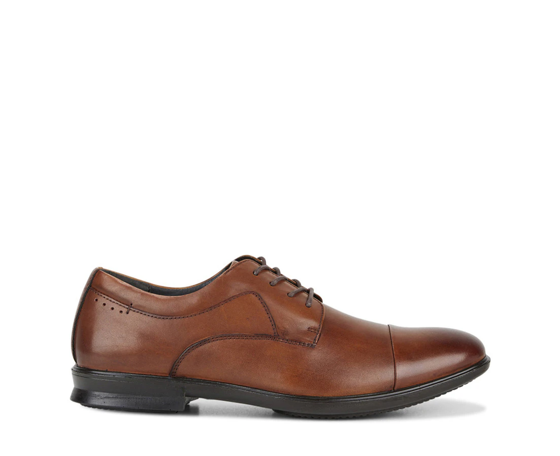 Hush Puppies Men's Cain Shoes - Tan Burnish