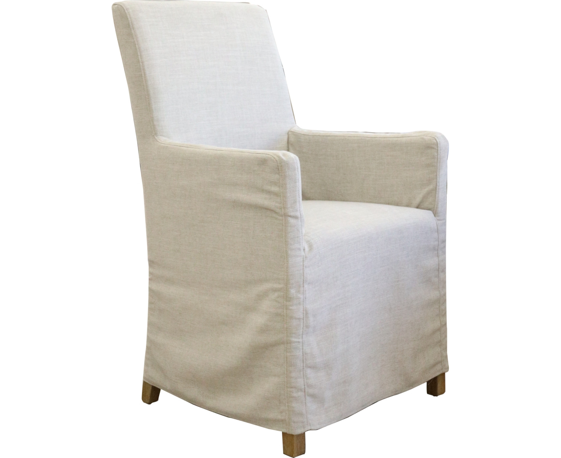 upholstered dining chairs with arms and casters