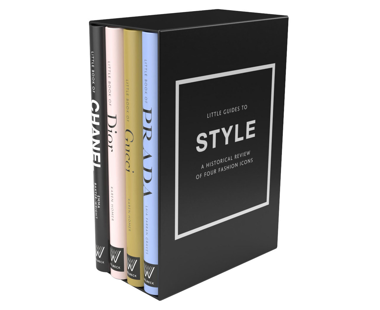 Little Guides to Style Hardcover 4-Book Set - Chanel, Dior, Gucci & Prada |  