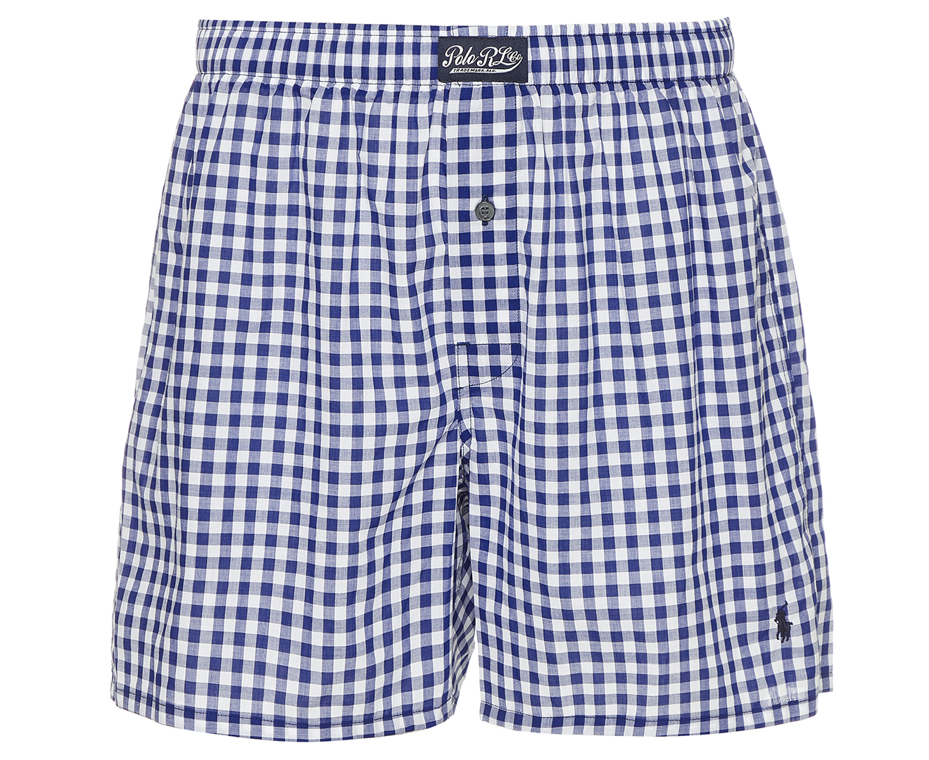 Polo Ralph Lauren Men's Classic Fit Yarn Dyed Woven Boxers - Plaid ...