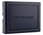 Tommy Hilfiger Cambridge Passcase Billfold Leather Wallet - Black