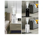 Black Led Aromatherapy Diffuser Aroma Essential Oil Ultrasonic Air Humidifier Purifier 1L