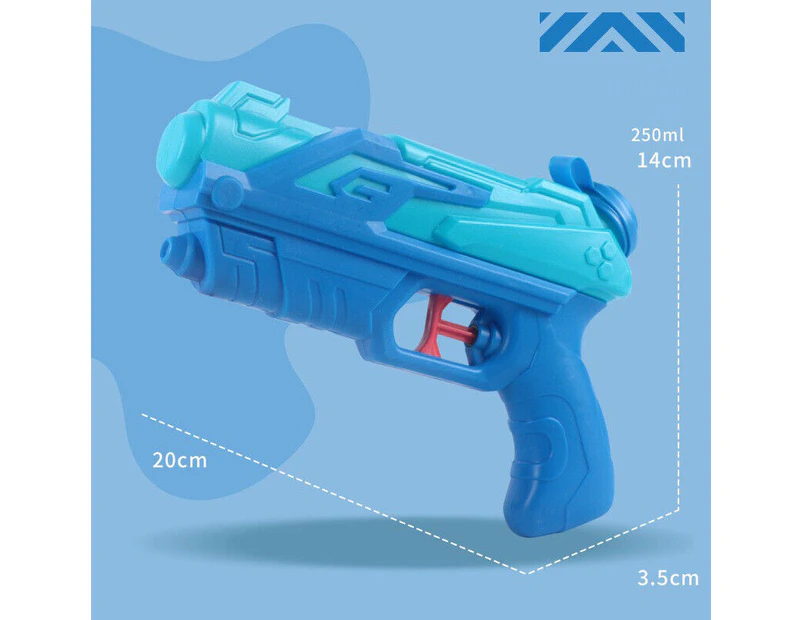 Soaker Sprayer Pump Action Water Gun Pistols Outdoor Beach Garden Toys - Blue
