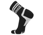 Lonsdale Men's Performance 1/4 Crew Sock 5-Pack - Black