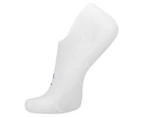 Champion Unisex Sport C Logo No Show Socks 3-Pack - White