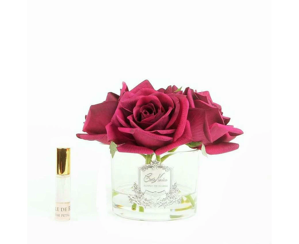 Cote Noire Perfumed Natural Touch Five Roses - Carmine Red GMR64