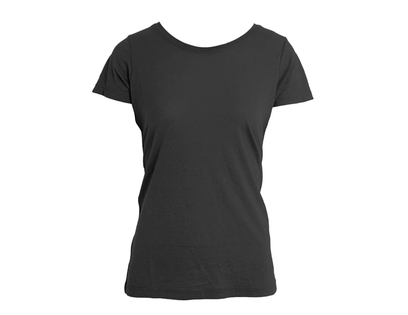 Nakedshirt Womens Nancy Triblend T-Shirt (Vintage Charcoal) - BC4082