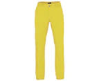 Asquith & Fox Mens Classic Casual Chinos/Trousers (Lemon Zest) - RW3473