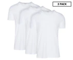 Emporio Armani Men's Crew Neck Tee / T-Shirt / Tshirt 3-Pack - White