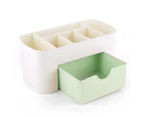 Cosmetics Storage Box Drawer Jewelry Nail Polish Makeup Box Desktop Sundries Storage Box Desktop - Green