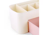 Cosmetics Storage Box Drawer Jewelry Nail Polish Makeup Box Desktop Sundries Storage Box Desktop - Pink