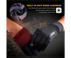 Winter Gloves Men Women Touch Screen Glove Cold Weather Warm Gloves Freezer Work Gloves Suit for Running Driving Cycling Working Hiking - Medium