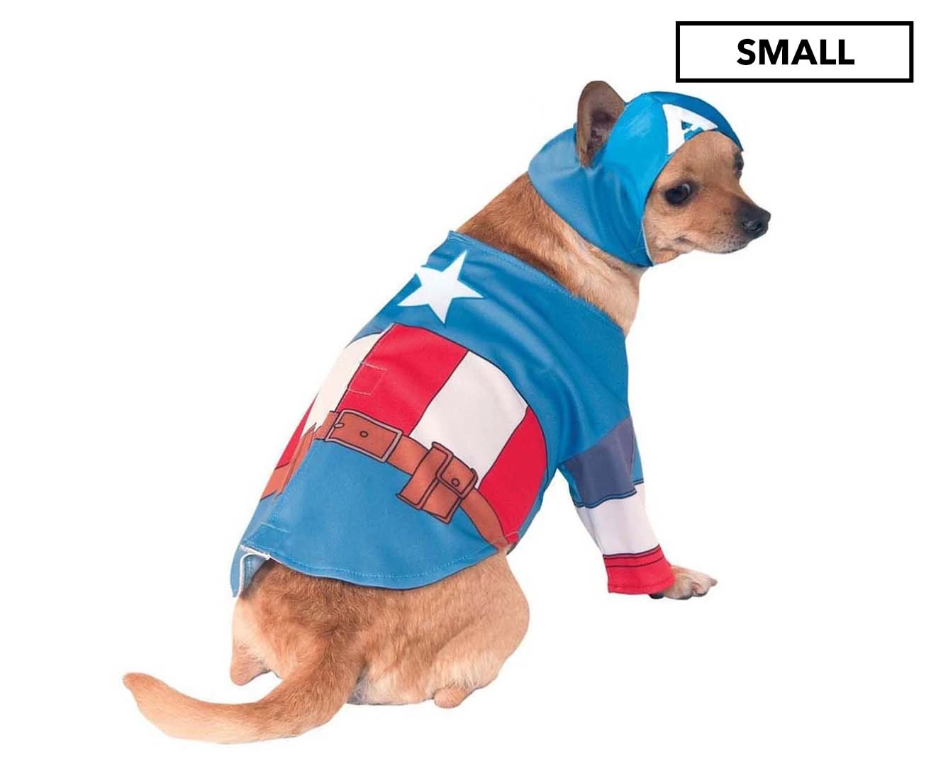 Rubie's Captain America Size S Pet Costume