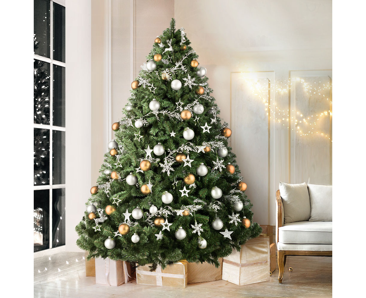 Green and deals white christmas trees