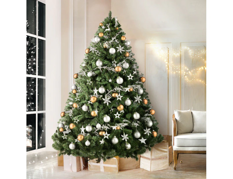 Jingle Jollys Christmas Tree 1.8M Xmas Trees Decorations Green 800 Tips