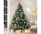 Jingle Jollys Christmas Tree 2.1m Snowy Xmas Tree Decoration 905 Tips