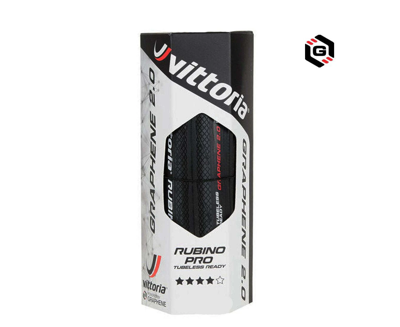 Vittoria Rubino Pro Tubeless Folding Road Tyre