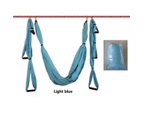 Anti-Gravity Aerial Yoga Hammock Hanging Belt Swing Trapeze Home Gym Fitness Exercises - Blackish Green