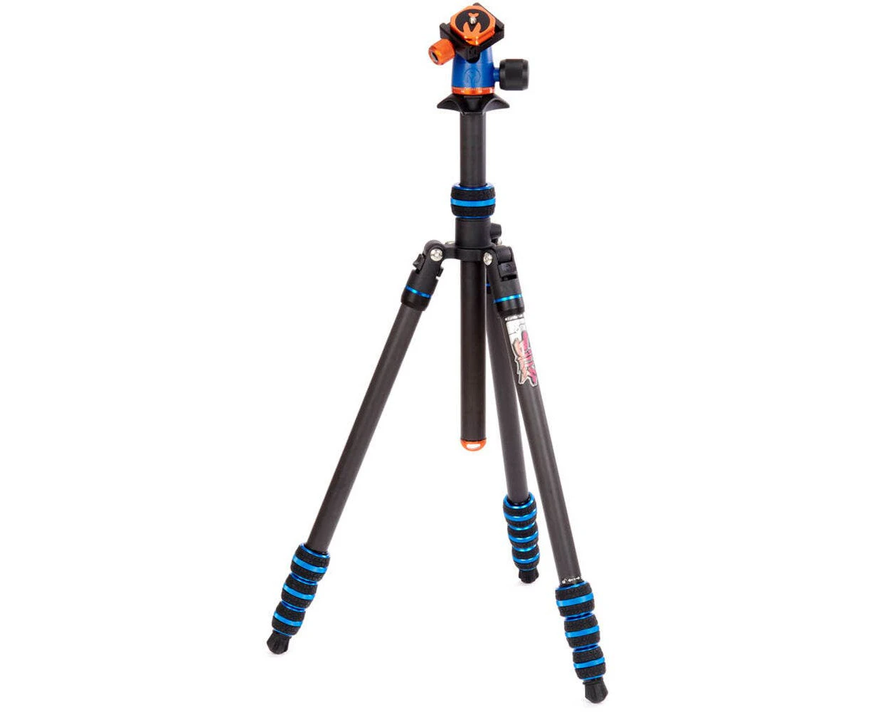 3 Legged Thing Billy 2.0 Blue Carbon Fibre Tripod Kit