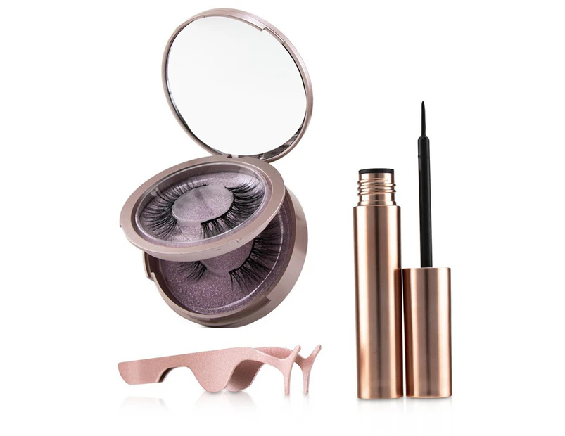 SHIBELLA Cosmetics Magnetic Eyeliner & Eyelash Kit  # Attraction 3pcs