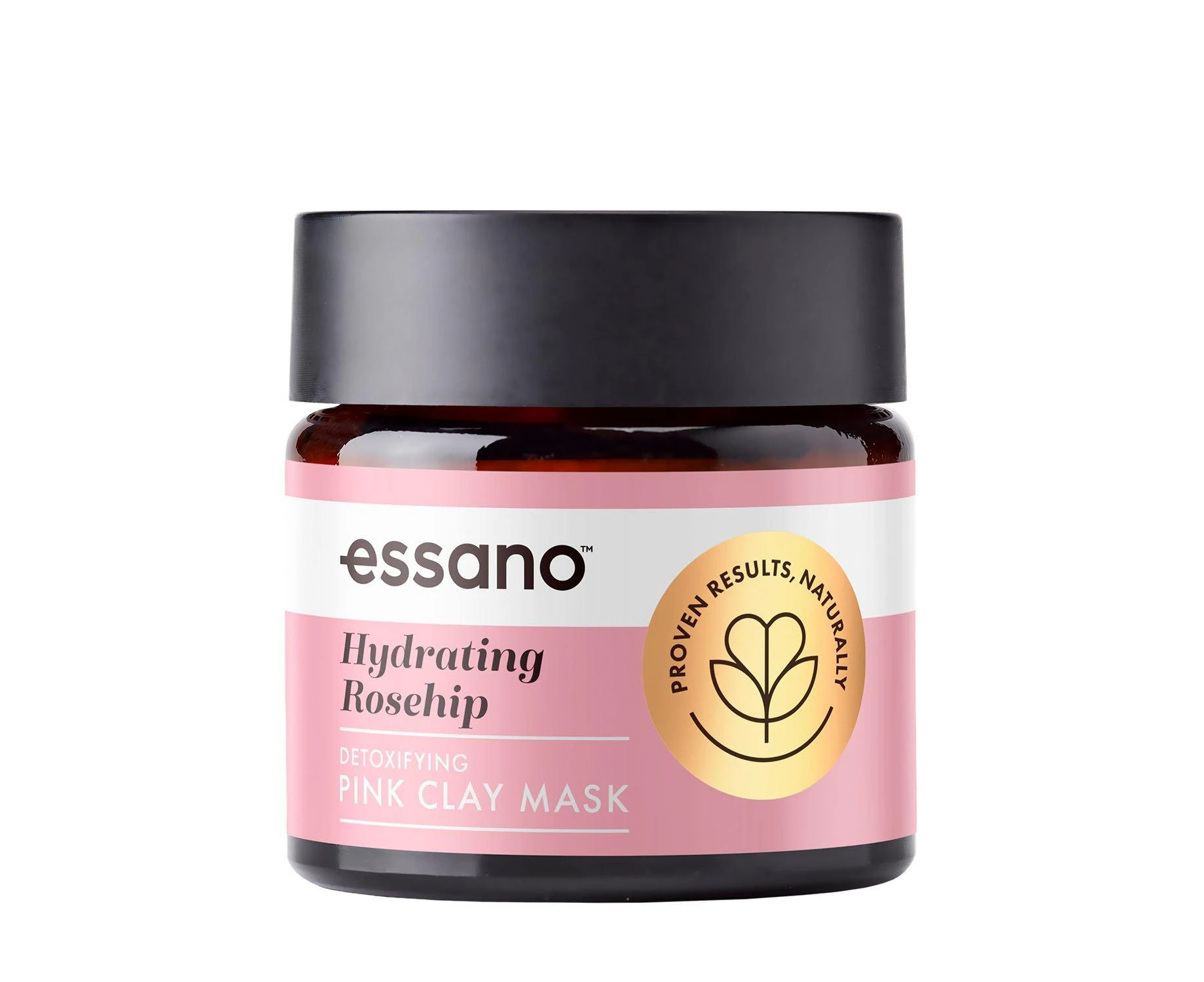 Essano Hydrating Rosehip Detoxifying Pink Clay Mask 50g