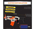Blaster Electric Motorised Dart Shooting Gun Rifle Toy 30 Soft Foam Bullet
